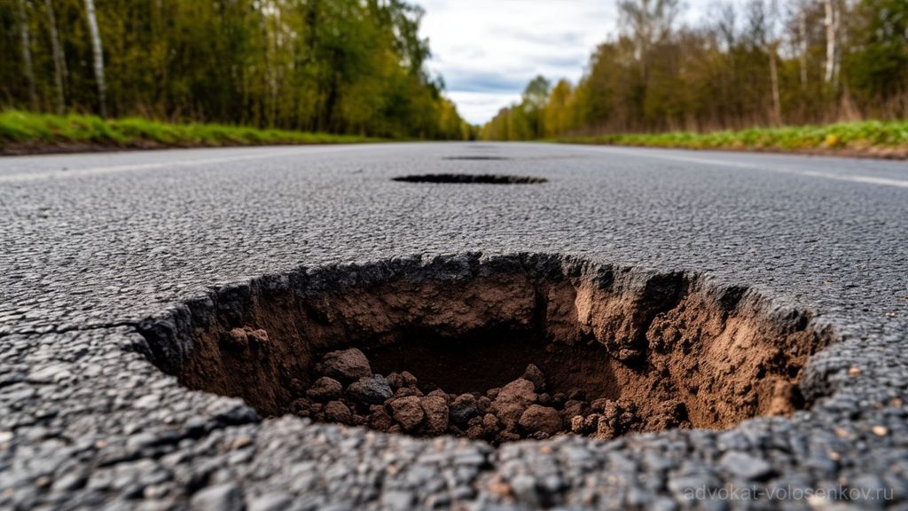 Возмещение ущерба с дорожных служб